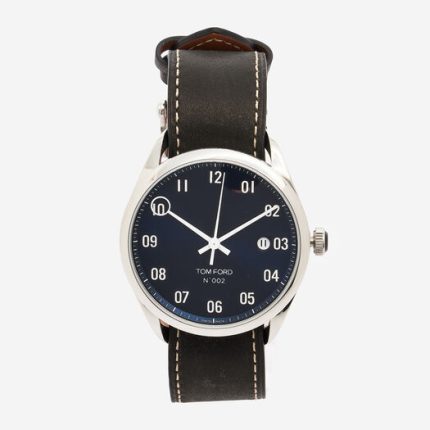 TOM FORD - Black Leather N002 Automatic Watch