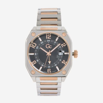 GC - Silver & Rose Gold Tone Airborne Watch